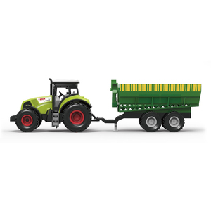 Giocattoli per Bambini 2026 Nuovo <span class=keywords><strong>Trattore</strong></span> Agricolo in Plastica 1/32 a Propulsione Inerziale <span class=keywords><strong>con</strong></span> <span class=keywords><strong>Rimorchio</strong></span> Porta Riso - Product Image 2