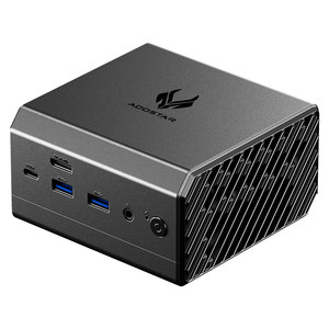 Aoostar AMD <b>Ryzen</b> AI 9 HX 370 <b>Mini</b> <b>PC</b> (80TOPS, 12C/24T, 5.1GHz, 4nm), 32GB LPDDR5X 8000MHz, Built-in MIC/Speakers, WiFi7, USB4 - Product Image 6
