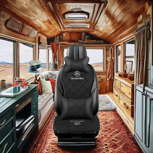 Ensemble complet de luxe en cuir pour Mercedes Benz coussins de siège en polyester accessoires intérieurs de voiture universels siège <span class=keywords><strong>auto</strong></span> rafraîchissant - Product Image 3