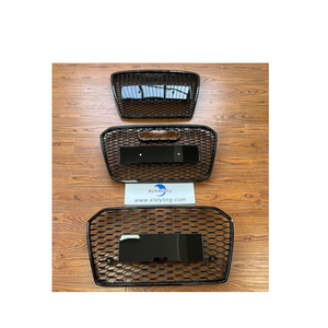 XLstyling Car Auto <span class=keywords><strong>A6</strong></span> C6 2004-2011 C7 2013-2015 C7.5 2016-2018 Grille avant en nid d'abeille de style RS6 pour <span class=keywords><strong>calandre</strong></span> <span class=keywords><strong>Audi</strong></span> <span class=keywords><strong>A6</strong></span> - Product Image 1