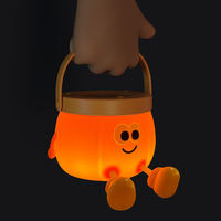 Lampe de nuit LED en silicone pour enfants, bébé, mignonne, douce au toucher, à intensité variable, idée cadeau
