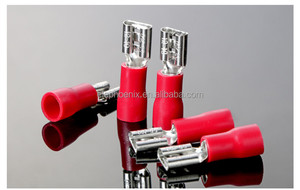 Pre-cách điện nhanh chóng ngắt kết nối kết nối nam và nữ Spade Lug Butt Splice uốn thiết bị đầu cuối - Product Image 4