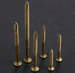 Leite # Tornillos para terraza métricos de 8 x 1 pulgada, <span class=keywords><strong>2</strong></span> libras. Punta de estrella T20 de níquel bronce con revestimiento de zinc resistente a la oxidación para madera exterior - Product Image 6