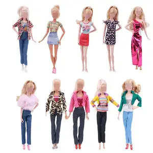 फैक्टरी अनुकूलित मिनी सामान कपड़े के लिए लड़कियों गुड़िया कपड़े गुड़िया सामान