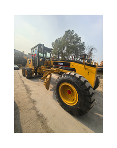 เครื่องเกรดดิน CAT 140H มือสองคุณภาพพรีเมียม เครื่องยนต์ดีเซล ใบมีดตัดปรับระดับได้ สำหรับงานก่อสร้าง - Product Image 1