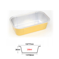Barquette jetable en aluminium lisse pour aliments, avec couvercle en plastique PP, 100 ml-1 L, 200 ml, moulage en pulpe