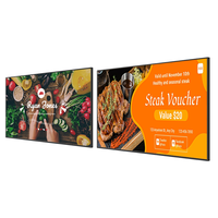 Écrans d'affichage LCD pour magasins de détail HUSHIDA, écrans publicitaires, lecteur de menu LCD pour table, pour centres commerciaux, restaurants, utilisation de signalisation numérique