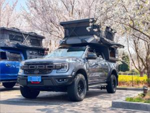 KY Custom Luxury Lightweight Waterproof Popup Pickup Camper Shell Modern Style Truck Bed Camper Trailer <span class=keywords><strong>Top</strong></span> for Trucks - Product Image 2