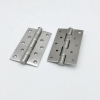 Charnières de porte de 5 pouces à roulement à billes en acier inoxydable pour portes en acier et en bois