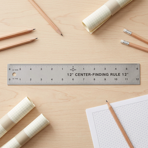 ไม้บรรทัดวัดระยะกลางสแตนเลส - Product Image 1