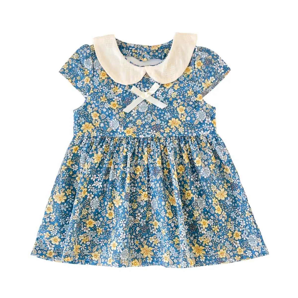 baby clothes 0-3 months Summer Korean children's wear floral dress baby clothes girls baby skirts