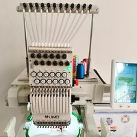 Machine à broder numérique à 12 aiguilles pour vêtements, casquettes et t-shirts, fabrication chinoise, facile à utiliser