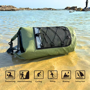 <span class=keywords><strong>Mochila</strong></span> Impermeable OEM ODM <span class=keywords><strong>de</strong></span> <span class=keywords><strong>20</strong></span> <span class=keywords><strong>Litros</strong></span>, Material Ripstop, Bolsa Seca Marina, <span class=keywords><strong>Mochila</strong></span> Impermeable para Todas las Estaciones - Product Image 6