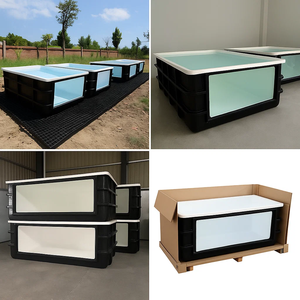 Bassin à poissons en fibre de verre, réservoir FRP pour l'aquaculture, élevage de crevettes, réservoir durable et longue durée de vie - Product Image 5