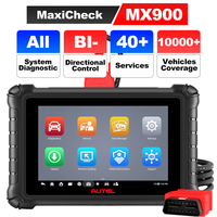 Scanner de diagnostic de tous les systèmes OBD2 Autel MaxiCheck MX900, contrôle bidirectionnel, DoIP/CAN FD, mise à niveau du MK808/MX808