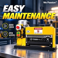Dénudeur de fils automatique à vitesse variable We Passion WP-038, 11 trous, 1,5-38 mm, 370 W, 110 V, 220 V, pour dénudage du cuivre