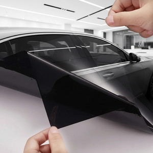 Film teinté nano-céramique super transparent en gros 1,52*30M, film teinté caméléon <span class=keywords><strong>double</strong></span> argent intelligent pour vitres de voiture - Product Image 1