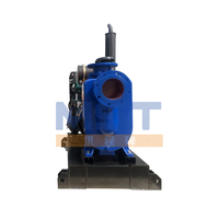 Pompe centrifuge à aspiration de surface de 8 pouces, moteur diesel de 45 kW, auto-amorçante, grand débit, pompe à eaux usées