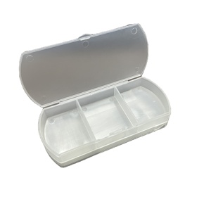 กล่องยาพลาสติกแบบ 3 ช่องสำหรับจัดเก็บยา - Product Image 1