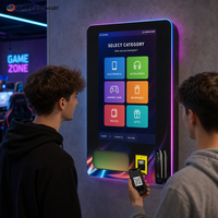Étagères personnalisables, distributeur automatique mural avec vérification d'âge, SDK, conforme ADA, certifié CE, écran tactile de 32 pouces