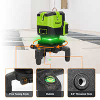 Niveau laser à nivellement automatique Huepar LS11G 4V1H niveau laser rotatif à ligne croisée à 360 degrés