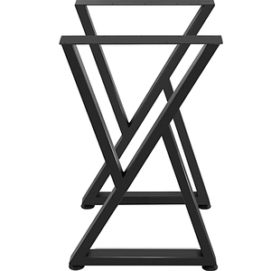 Pieds de table à manger au prix d'usine - Installation facile, acier inoxydable, carrés, robustes, pour salle à manger/cuisine/bureau EDPTBL000 - Product Image 1