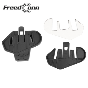 FreedConn-Auriculares con Bluetooth para casco de motocicleta, intercomunicador de grupo de 1200 metros para 4-6 conductores, para compartir música - Product Image 5