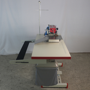 New Industrial <b>Automatic</b> Flat-Bed Shirts Pants Trousers Side Seams High-Speed Thread Trimmer Overlock Double Needle <b>Sewing</b> - Product Image 4