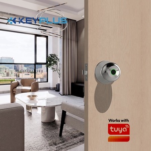 America Standard 60/70Mm Tuya App Wifi Control Fingerprint <b>Smart</b> Round Ball Knob <b>Lock</b> D-L10F <b>Smart</b> Knob <b>Lock</b> - Product Image 6