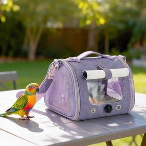 Bolso de Transporte <span class=keywords><strong>para</strong></span> Mascotas, Diseño Anti-Escape, Portátil, Tipo Bandolera, <span class=keywords><strong>para</strong></span> Invierno, <span class=keywords><strong>para</strong></span> Loros y Aves - Product Image 3