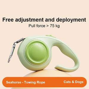 Di lusso 3m Pet Walk catena di Pet modello solido Non stretta retrattile guinzaglio cane nastro decorazione materiale poliestere funzione personalizzata - Product Image 6