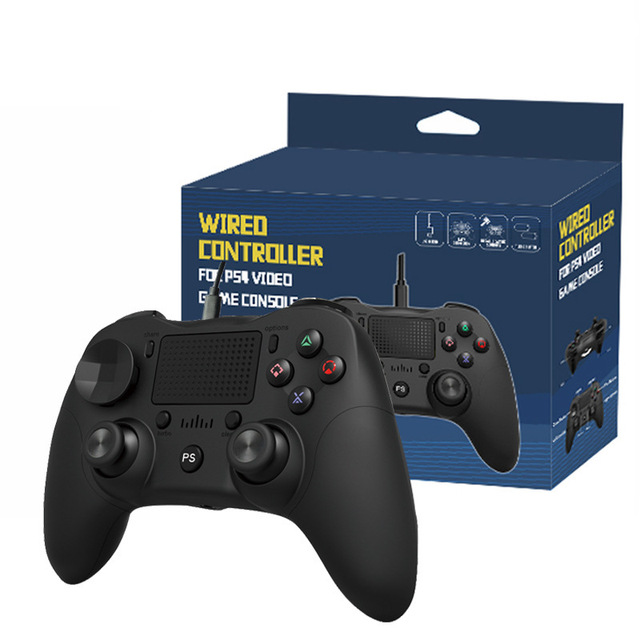 USB Wired Gamepad for //Android/PC ABS Material Joystick Dual Motor Vibration Game Controller