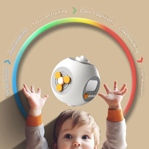 Cube d'activités en plastique Montessori pour développer la <span class=keywords><strong>motricité</strong></span> fine, <span class=keywords><strong>jouet</strong></span> pour bébé, cube sensoriel de voyage, jouets sensoriels pour enfants de <span class=keywords><strong>1</strong></span> <span class=keywords><strong>an</strong></span> - Product Image 3