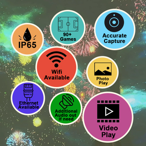 <span class=keywords><strong>Proyector</strong></span> Digital Interactivo <span class=keywords><strong>para</strong></span> Exteriores de 1000LM con Tecnología de Fusión de Bordes - Product Image 5