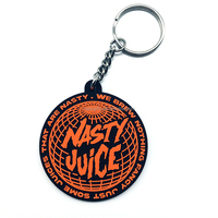 Porte-clés personnalisés en PVC/caoutchouc écologiques, lettres en caoutchouc imprimées en 3D UV, cadeaux promotionnels d'entreprise, souvenirs