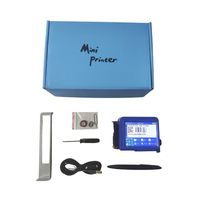 YAOMATEC Nuevo Modelo M5 Impresora de Inyección de Tinta Portátil Mini con Pantalla de 3.2 Pulgadas y 12.7MM para Fecha de Caducidad, Número de Serie, Botellas y Latas, con Asa