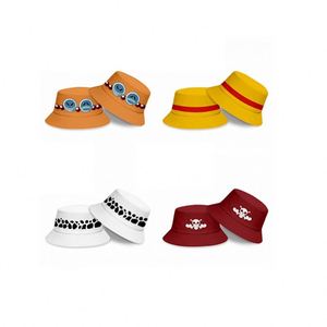 Sombrero de Pescador de Verano con Diseño de Anime de Luffy, Zoro, Sanji y Nami, 9 Estilos Disponibles - Product Image 1