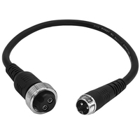 Câble d'alimentation pour moulinet de pêche électrique à charge rapide 2 broches pour Miya Epoch 800MJ Daiwa Shimano Chargeur de batterie durable