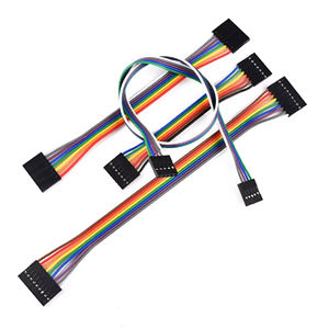 Personalizado Dupont 1 2 3 4 5 6 7 8 9 10 11 12 13 14 Pin 2,54mm macho hembra conector Cable de puente arnés de cables - Product Image 2