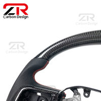 Volant personnalisé en fibre de carbone pour Dodge Ram 1500, volant personnalisé de style sportif pour Ram 3500 4500 TRX