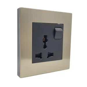 2022 Universal electric switch wall switch 13A UK sockets with indicator