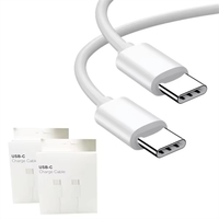 Kabel Tipe C PD Pengisian Cepat Data USB C ke C Cocok untuk Smartphone