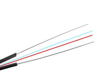 Cable de Fibra Óptica para Interiores de 1/2/4 Hilos, Modelo Gjxfh/Gjxh, 2 Núcleos, Monomodo, para FTTH