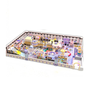 Su misura <span class=keywords><strong>parco</strong></span> <span class=keywords><strong>giochi</strong></span> interno castello acciaio e PC materiale per bambini morbido gioco <span class=keywords><strong>parco</strong></span> divertimenti per giardino - Product Image 2