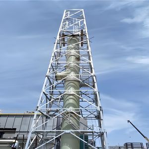 大型チムニータワー安定した通信高耐荷重容量耐震タイプ工業エリア用 - Product Image 5