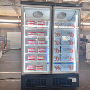 Siêu thị multidecks thương mại lạnh Tủ đông hiển thị trường hợp <span class=keywords><strong>Plug</strong></span>-in cửa kính hiển thị tủ lạnh - Product Image 4