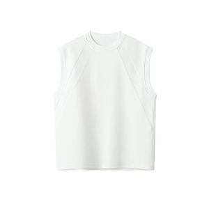 Mejora los conceptos básicos de los hombres con chalecos casuales de color sólido Premium Tela transpirable para comodidad y versatilidad durante todo el día - Product Image 3