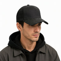 Casquette de baseball classique personnalisée à 5 panneaux en daim avec visière incurvée, unisexe, pour adultes, toutes saisons, tissu courant, pour le sport et les activités de plein air