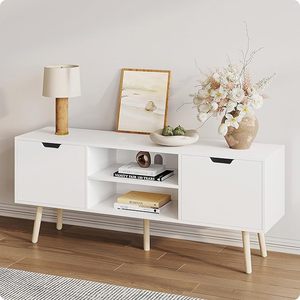 Soporte <span class=keywords><strong>de</strong></span> <span class=keywords><strong>TV</strong></span> Centro <span class=keywords><strong>de</strong></span> <span class=keywords><strong>entretenimiento</strong></span> con gabinetes <span class=keywords><strong>de</strong></span> almacenamiento Consola <span class=keywords><strong>de</strong></span> <span class=keywords><strong>TV</strong></span> <span class=keywords><strong>para</strong></span> decoración <span class=keywords><strong>de</strong></span> sala <span class=keywords><strong>de</strong></span> estar - Product Image 4