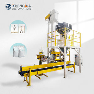 Remplisseuse de farine automatique 25kg 50kg ensacheuse de céréales pour aliments pour animaux compost de <span class=keywords><strong>sel</strong></span> de sol pesage machine <span class=keywords><strong>d</strong></span>'emballage - Product Image 2